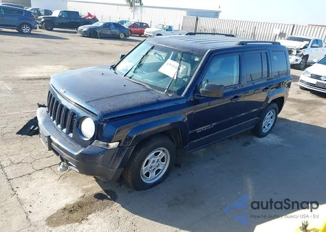 2014 Jeep Patriot Sport из США, поврежденный, VIN 1C4NJPBA6ED779423